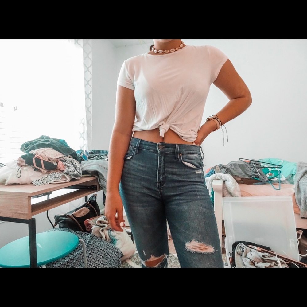 white American eagle top